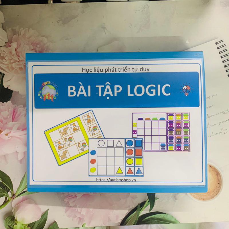 ❤️[Yêu thích]🧰Học liệu bài tập logic Autismshop-duoc-ban-tai-Autismshop.vn-Đồ chơi sách học liệu giáo dục đặc biệt