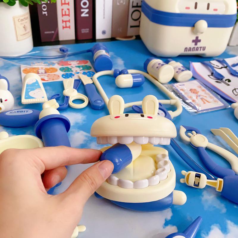 Đồ chơi khám bệnh valy bác sĩ thỏ 36 chi tiết Autismshop-duoc-ban-tai-Autismshop.vn-Đồ chơi sách học liệu giáo dục đặc biệt