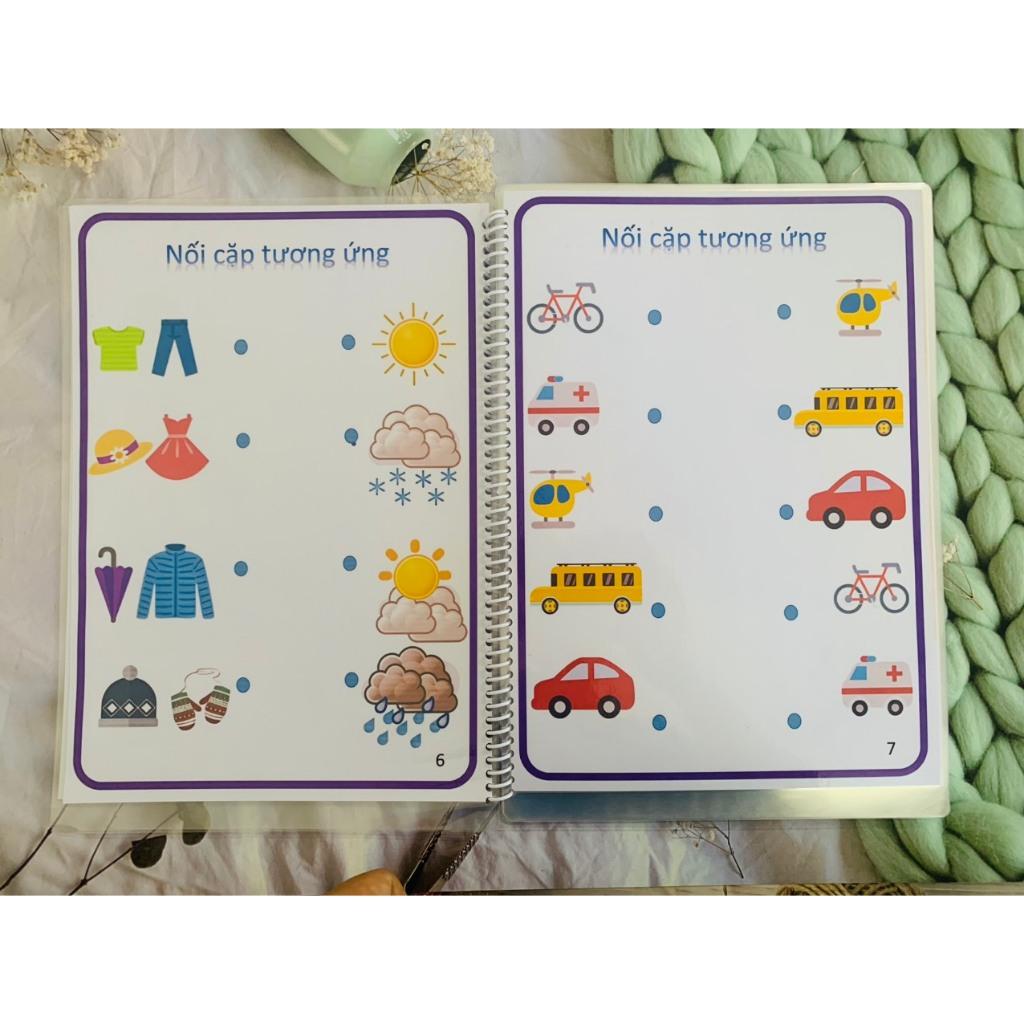 Học liệu tìm cặp tương ứng-duoc-ban-tai-Autismshop.vn-Đồ chơi sách học liệu giáo dục đặc biệt