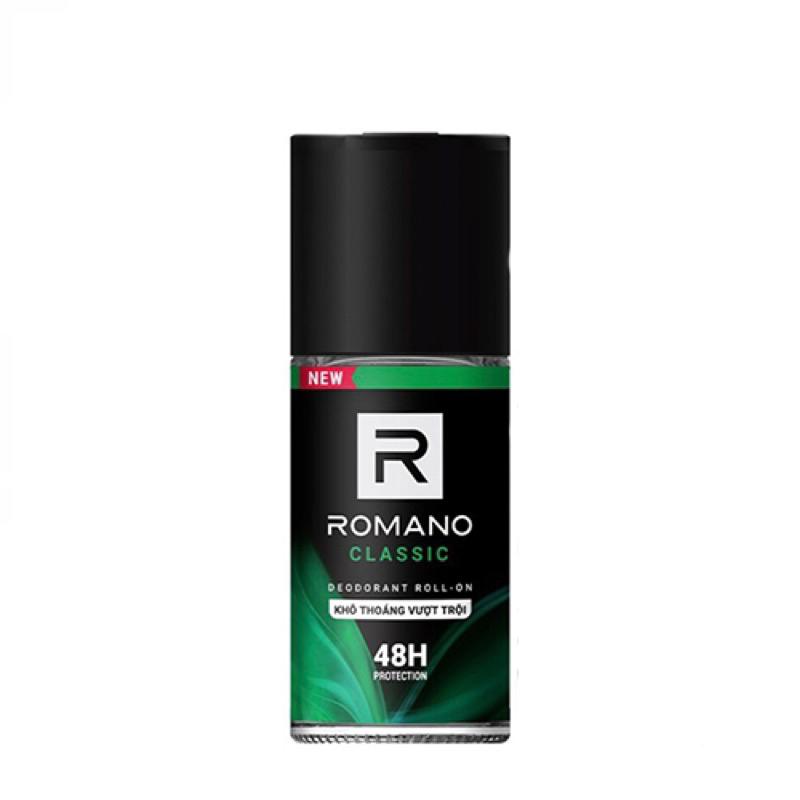 Lăn khử mùi Romano Classic chai 50ml-duoc-ban-tai-VHMart