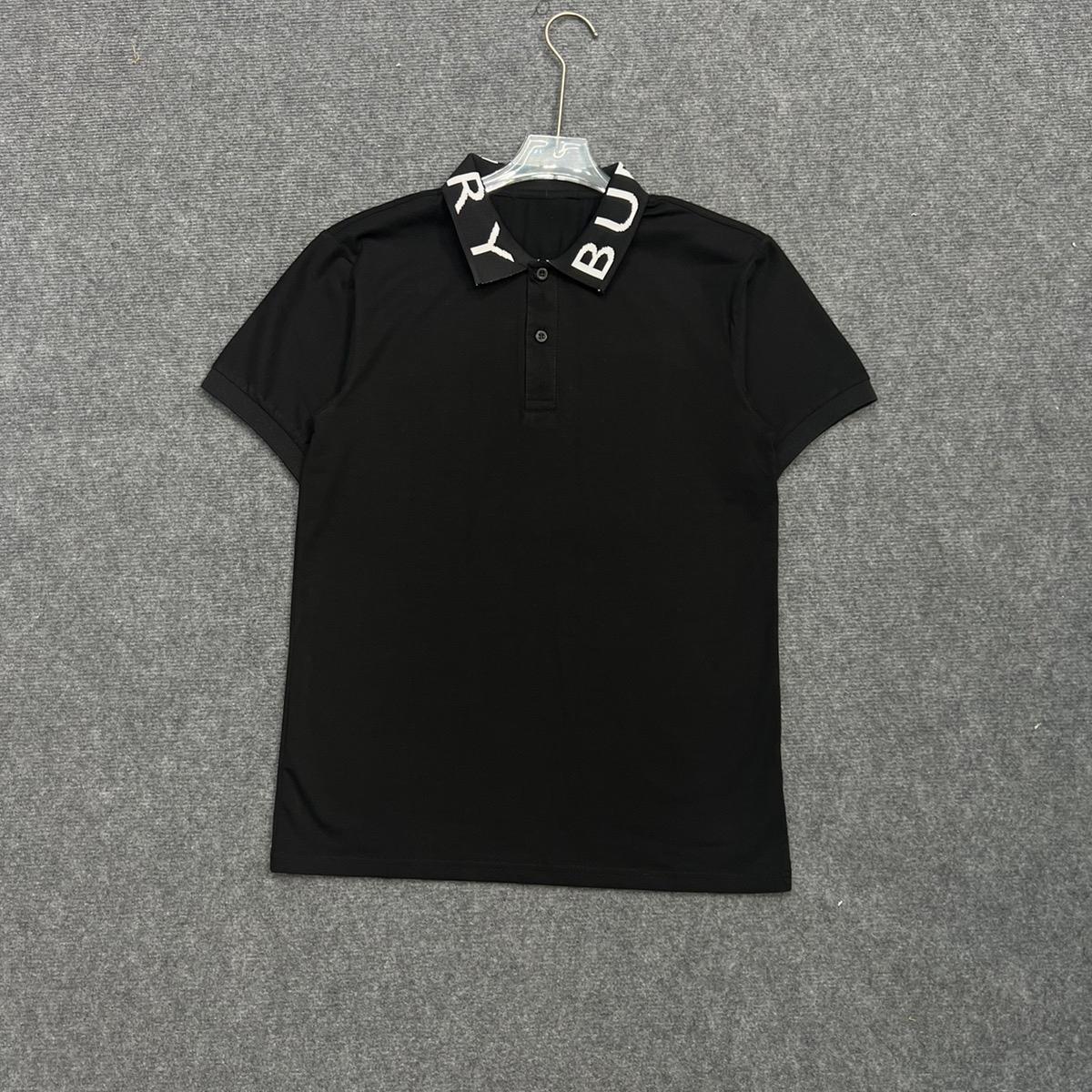 Mã Áo Thun Trụ Nam Cao Cấp Bo Cổ Dệt Chữ B.R , Áo Có 2 Màu Đen Trắng, Chất Cotton Co Dãn. Menswear Polo Có Cổ áo  thun Shirt-duoc-ban-tai-BB-STore 2023