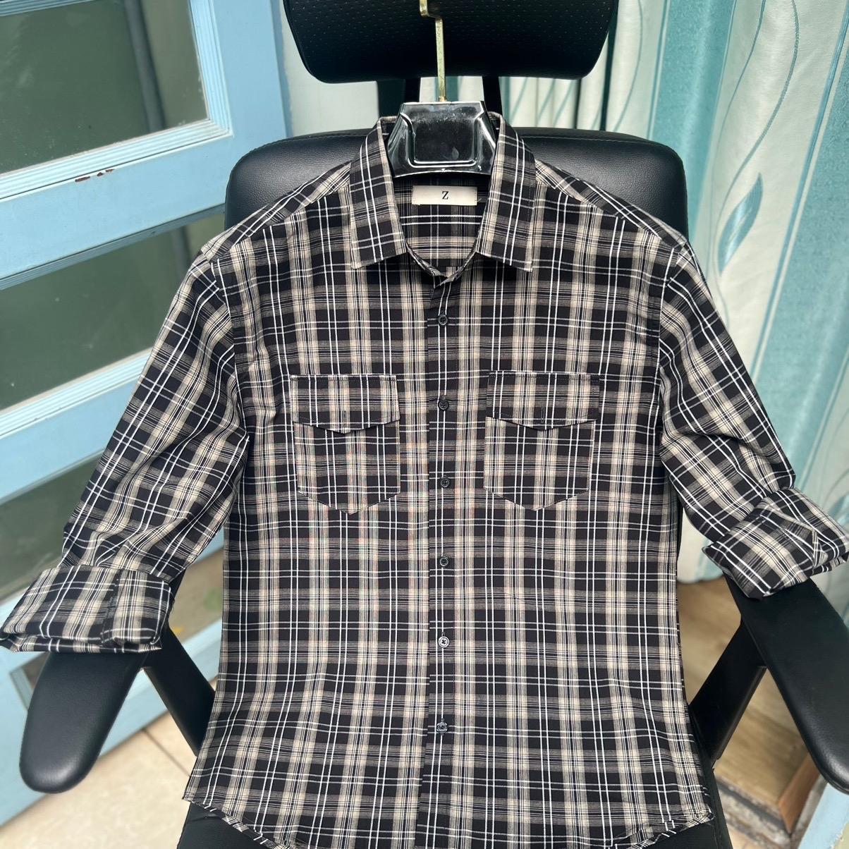 Áo Sơ Mi Nam Kẻ Sọc Carro Tay Dài-duoc-ban-tai-BB-STore 2023