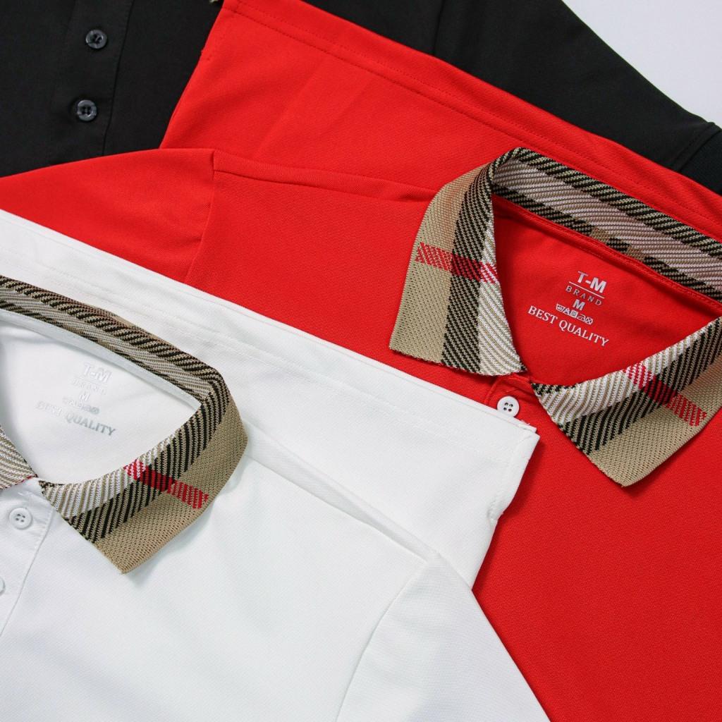 Áo polo BB.R Bo dệt cổ họa tiết cao cấp, vải cotton gai dệt kim sợi nhỏ, không xù.-duoc-ban-tai-BB-STore 2023