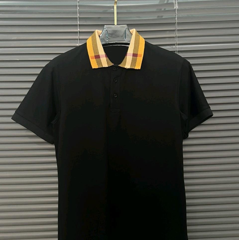 Set bộ Quần Jean Trắng Rách Gối Và Áo Thun Trụ Đen Bo Cổ Dệt Hoạ Tiết B Nam Menswear Cotton-duoc-ban-tai-BB-STore 2023