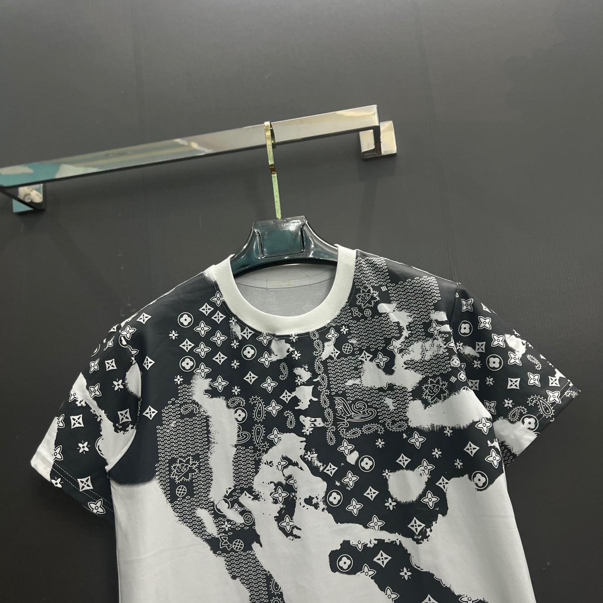 Áo Thun Tròn Nam,Nữ In Hoạ Tiết Loang 2 Mặt, Chất cotton mềm mịn.-duoc-ban-tai-BB-STore 2023