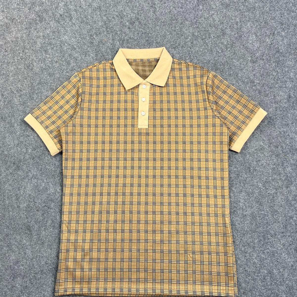 Áo Polo Thun Trụ Nam Hoạ Tiết Carro Umi Chéo - Cotton Co Dãn 4 Chiều - Cổ Tròn, Menswear Shirt Ngắn Tay Có Cổ-duoc-ban-tai-BB-STore 2023
