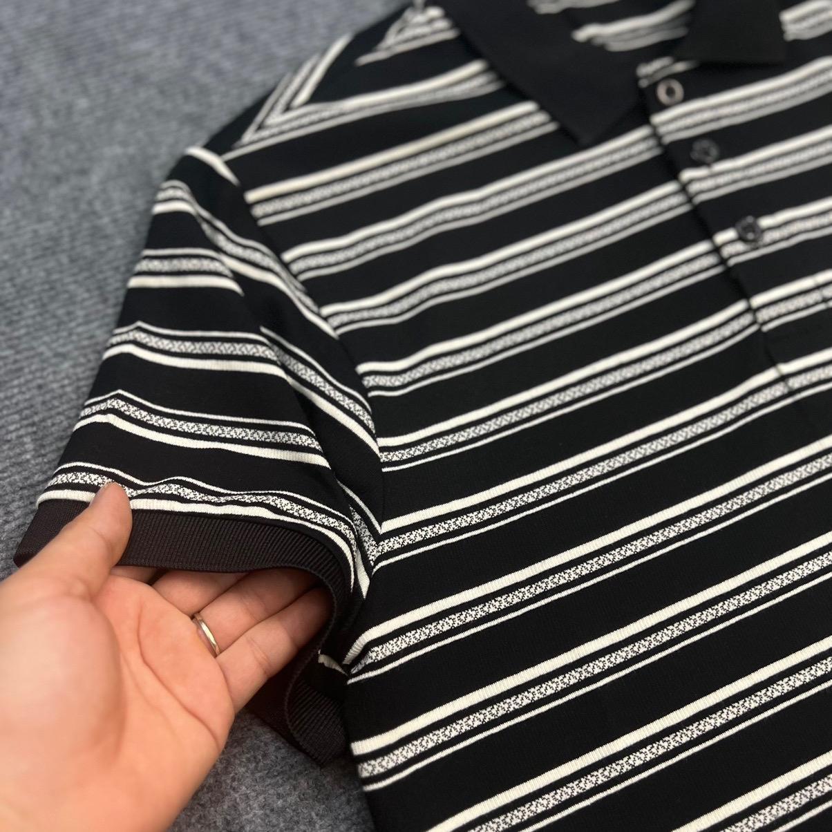 Set Tự Phối Áo Polo Dệt Phối Sọc Ngang + Quần Short Jean Lưng Chun. Nữ Women-duoc-ban-tai-BB-STore 2023