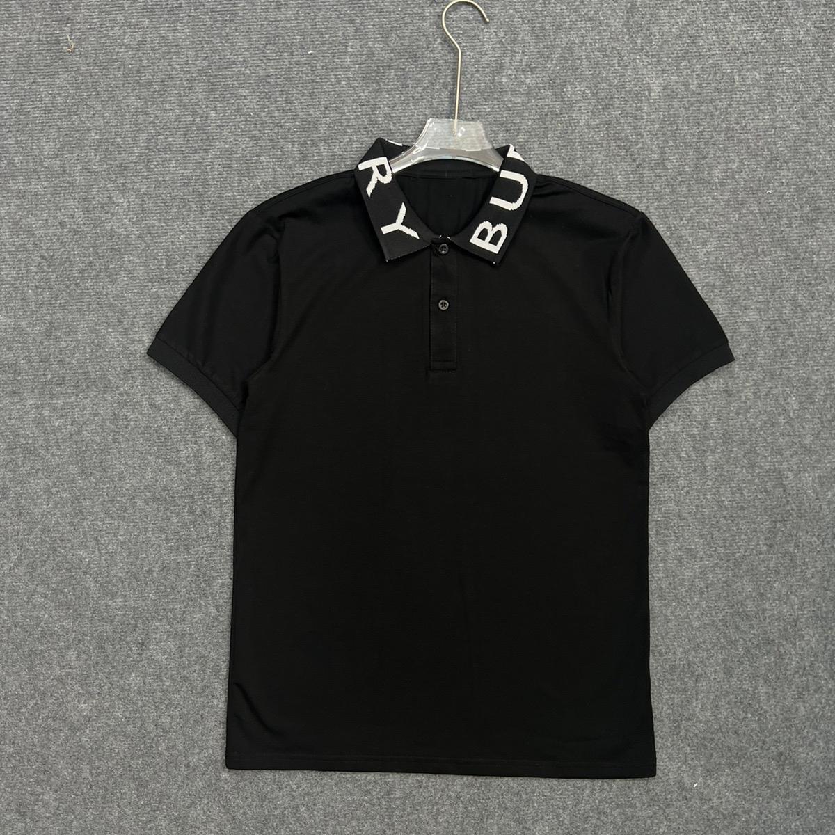 Mã Áo Thun Trụ Nam Cao Cấp Bo Cổ Dệt Chữ B.R , Áo Có 2 Màu Đen Trắng, Chất Cotton Co Dãn. Menswear Polo Có Cổ áo  thun Shirt-duoc-ban-tai-BB-STore 2023
