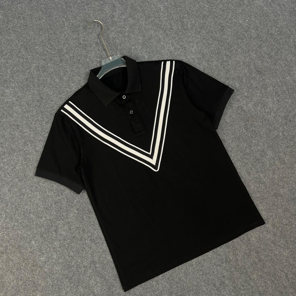 Set Áo Polo Nam Đen V Phối Quần Jean Nam Xám Rách 668. Menswear Cotton-duoc-ban-tai-BB-STore 2023