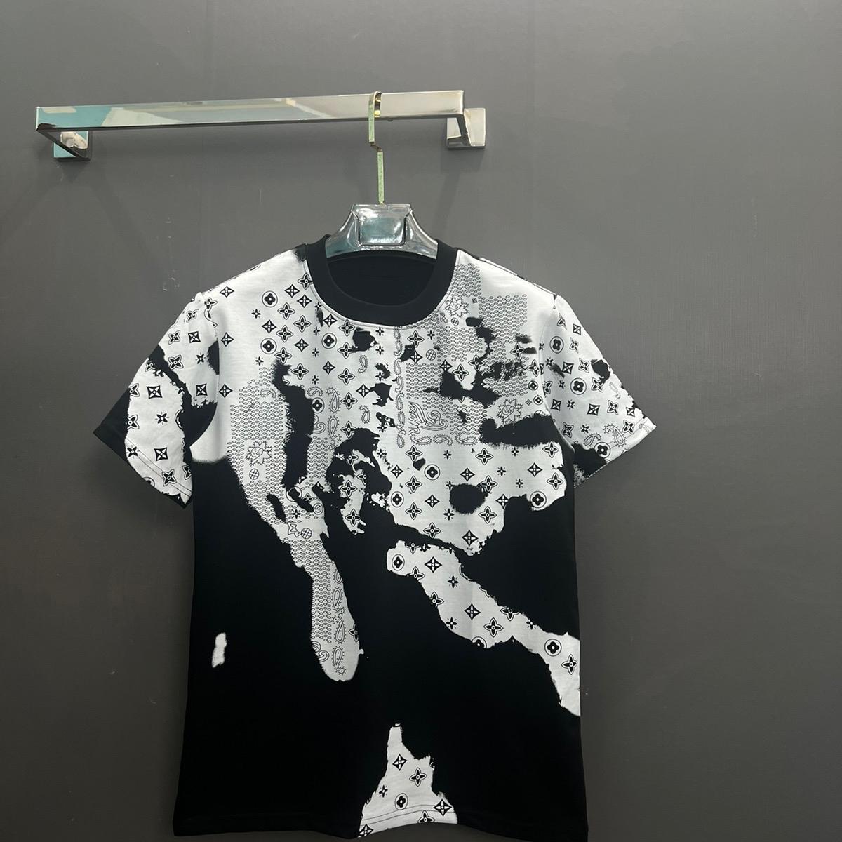 Áo Thun Tròn Nam,Nữ In Hoạ Tiết Loang 2 Mặt, Chất cotton mềm mịn.-duoc-ban-tai-BB-STore 2023