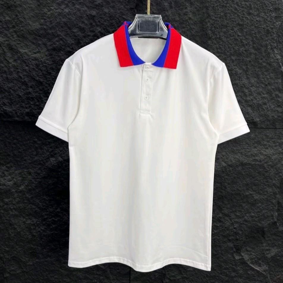 MÃ ÁO THUN TRỤ CAO CẤP BO CỔ DỆT CHỮ CỦ CHI, ÁO CÓ 2 MÀU ĐEN -TRẮNG, CHẤT COTTON CO DÃN. Menswear Polo Có Cổ Shirt-duoc-ban-tai-BB-STore 2023