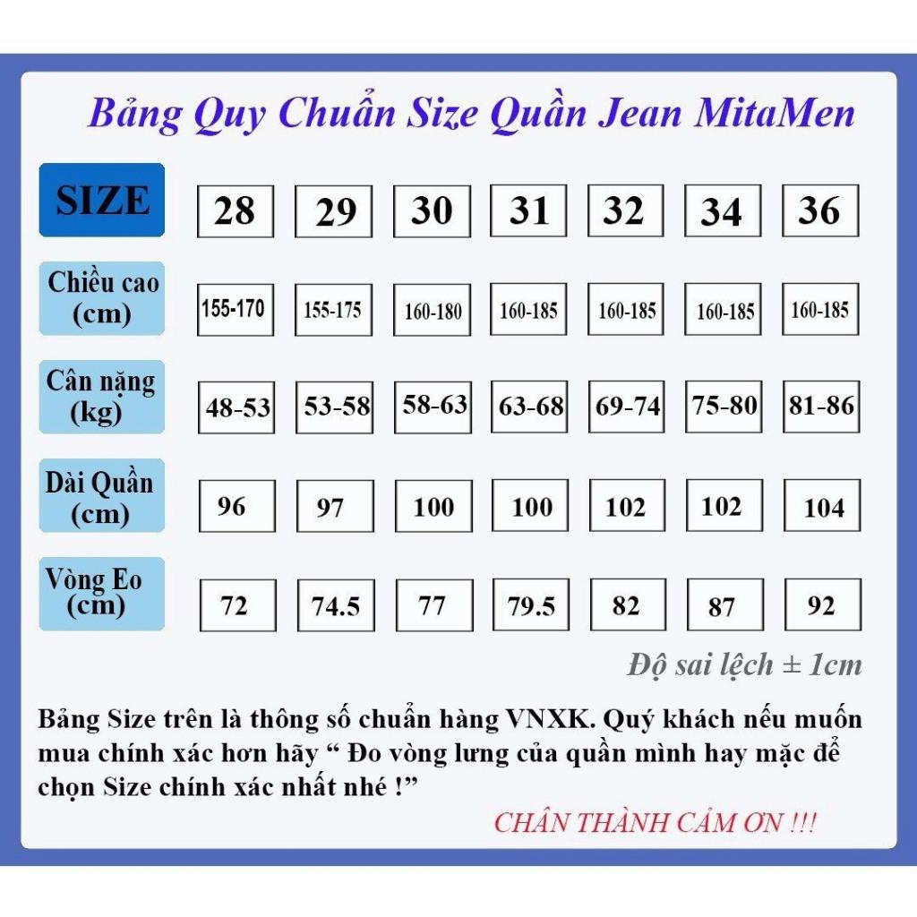 QUẦN JEAN MITAMEN CAO CẤP, TRƠN - TRÁCH.-duoc-ban-tai-BB-STore 2023