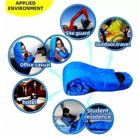 Túi ngủ văn phòng giữ ấm cơ thể, túi ngủ đem đi du lịch, cắm trại -HÀNG LOẠI 1-duoc-ban-tai-Quỳnh vy
