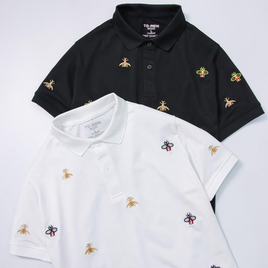 Mã áo thun trụ polo cao cấp thêu họa tiết con ong-duoc-ban-tai-BB-STore 2023
