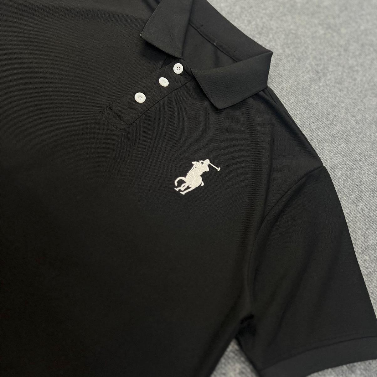 Áo Polo Nam Hoạ Tiết Thêu Hình Con Ngựa,Chất Cotton Gai ( 40-78kg ) Menswear Thun-duoc-ban-tai-BB-STore 2023