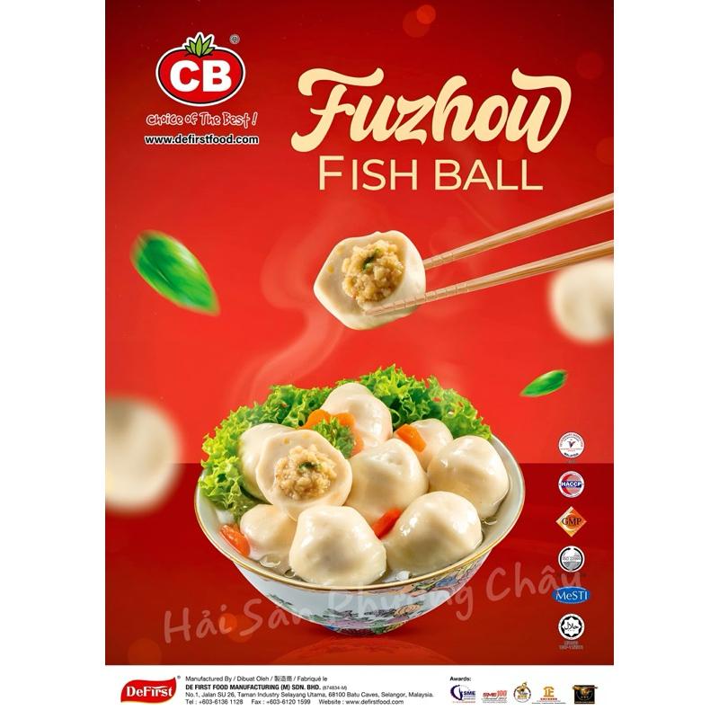 Cá viên Phúc Châu CB Malaysia 300g - Fuzhou Fish Ball-duoc-ban-tai-Hải Sản Phương Châu