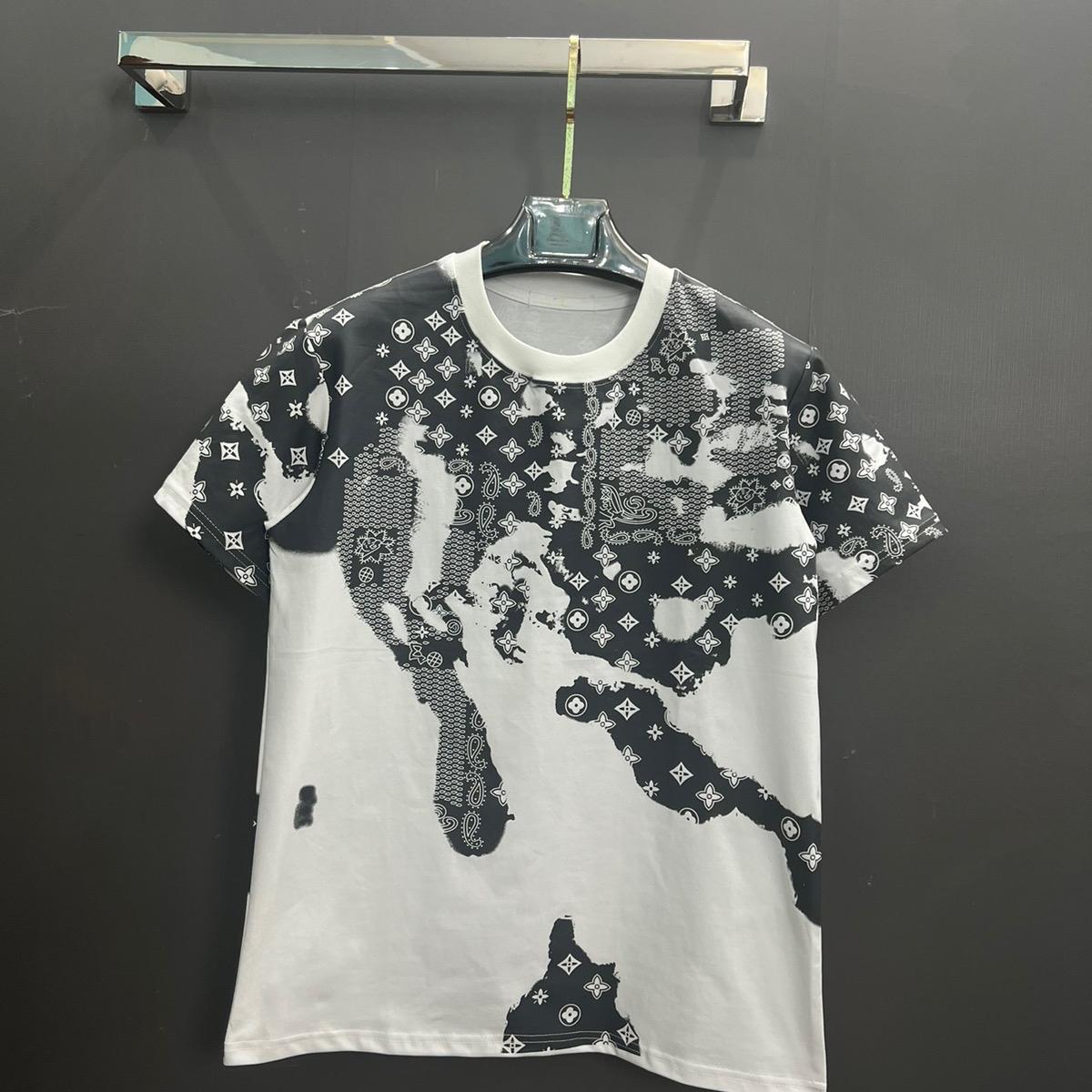 Áo Thun Tròn Nam,Nữ In Hoạ Tiết Loang 2 Mặt, Chất cotton mềm mịn.-duoc-ban-tai-BB-STore 2023