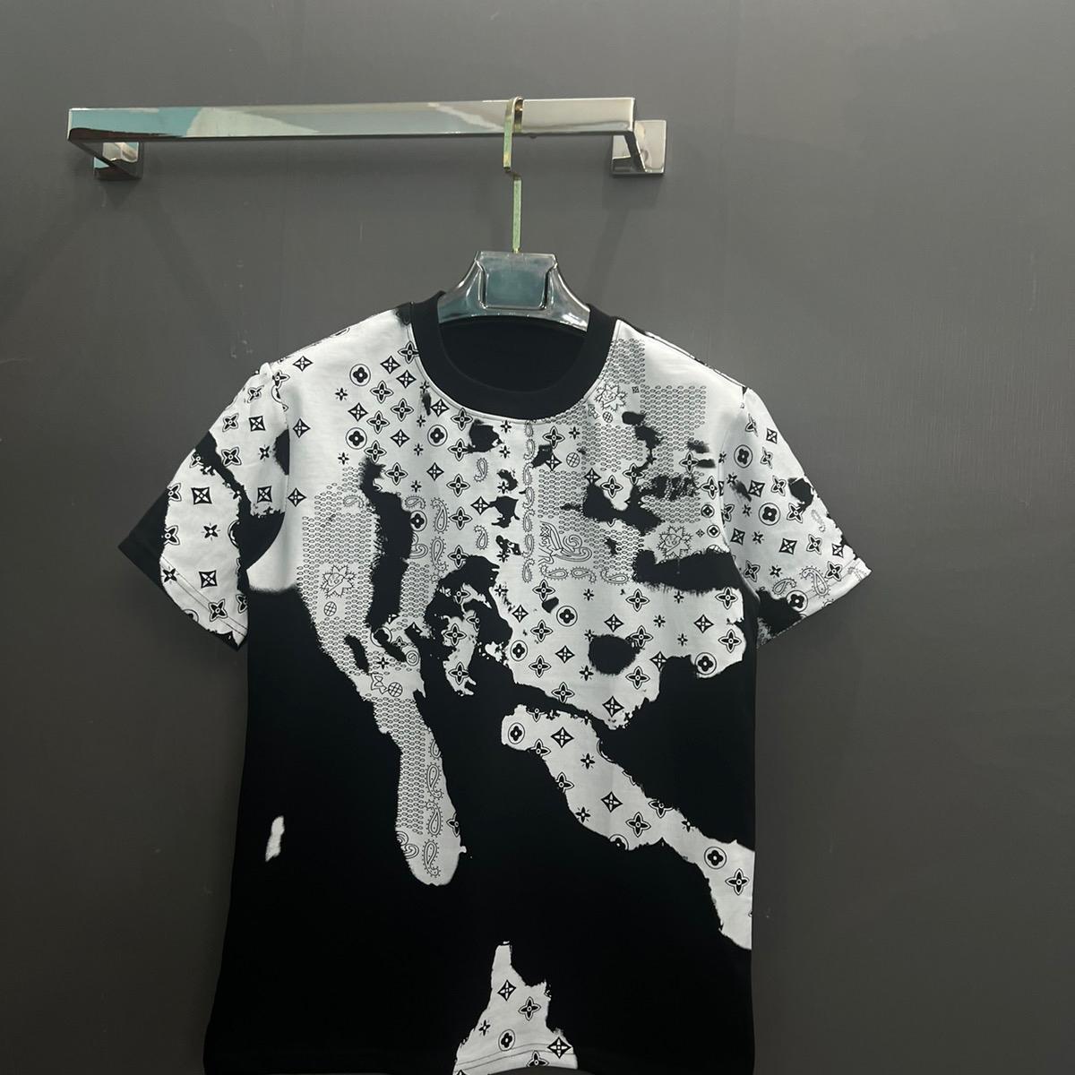 Áo Thun Tròn Nam,Nữ In Hoạ Tiết Loang 2 Mặt, Chất cotton mềm mịn.-duoc-ban-tai-BB-STore 2023