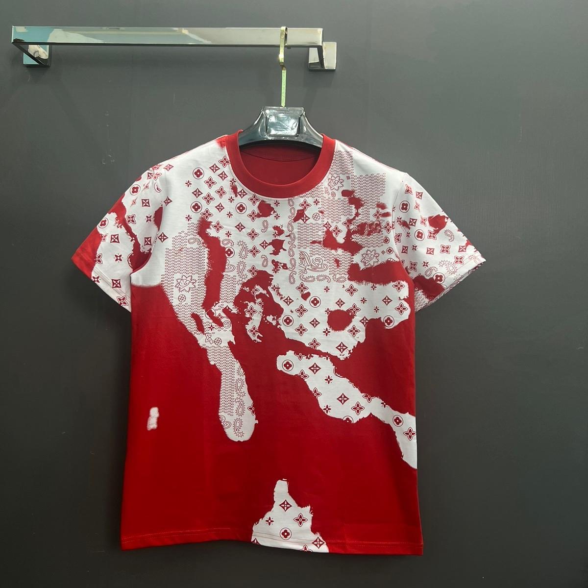Áo Thun Tròn Nam,Nữ In Hoạ Tiết Loang 2 Mặt, Chất cotton mềm mịn.-duoc-ban-tai-BB-STore 2023