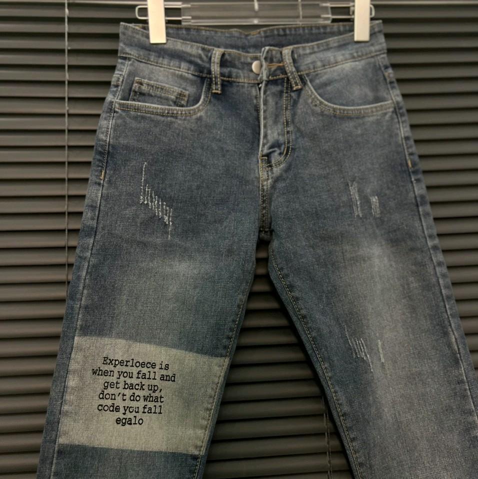 Mã Quần Jean Nam Co Giản Nhẹ From Dáng Hàn Quốc M01 Menswear Cotton Có Túi Pants-duoc-ban-tai-BB-STore 2023