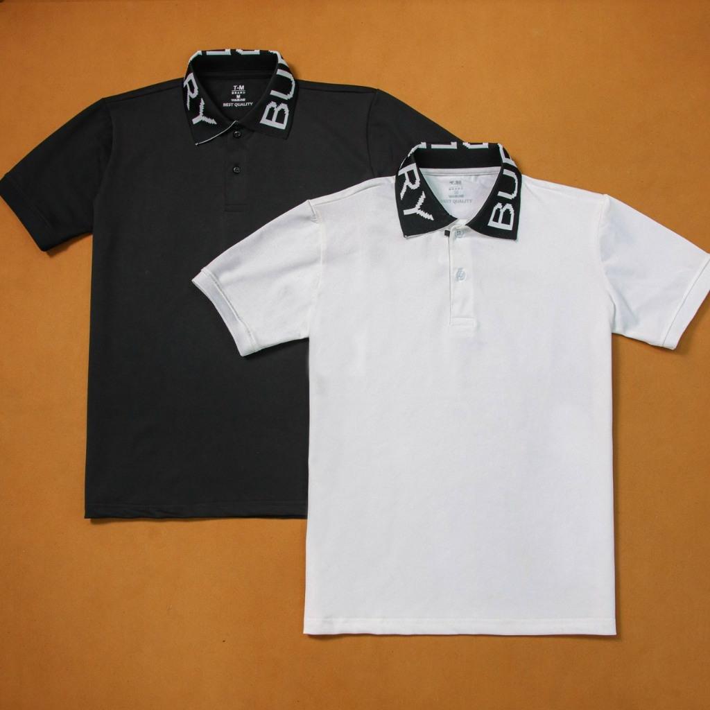 Mã áo thun trụ polo cao cấp cổ thêu chữ B.B.R Đen- Trắng-duoc-ban-tai-BB-STore 2023