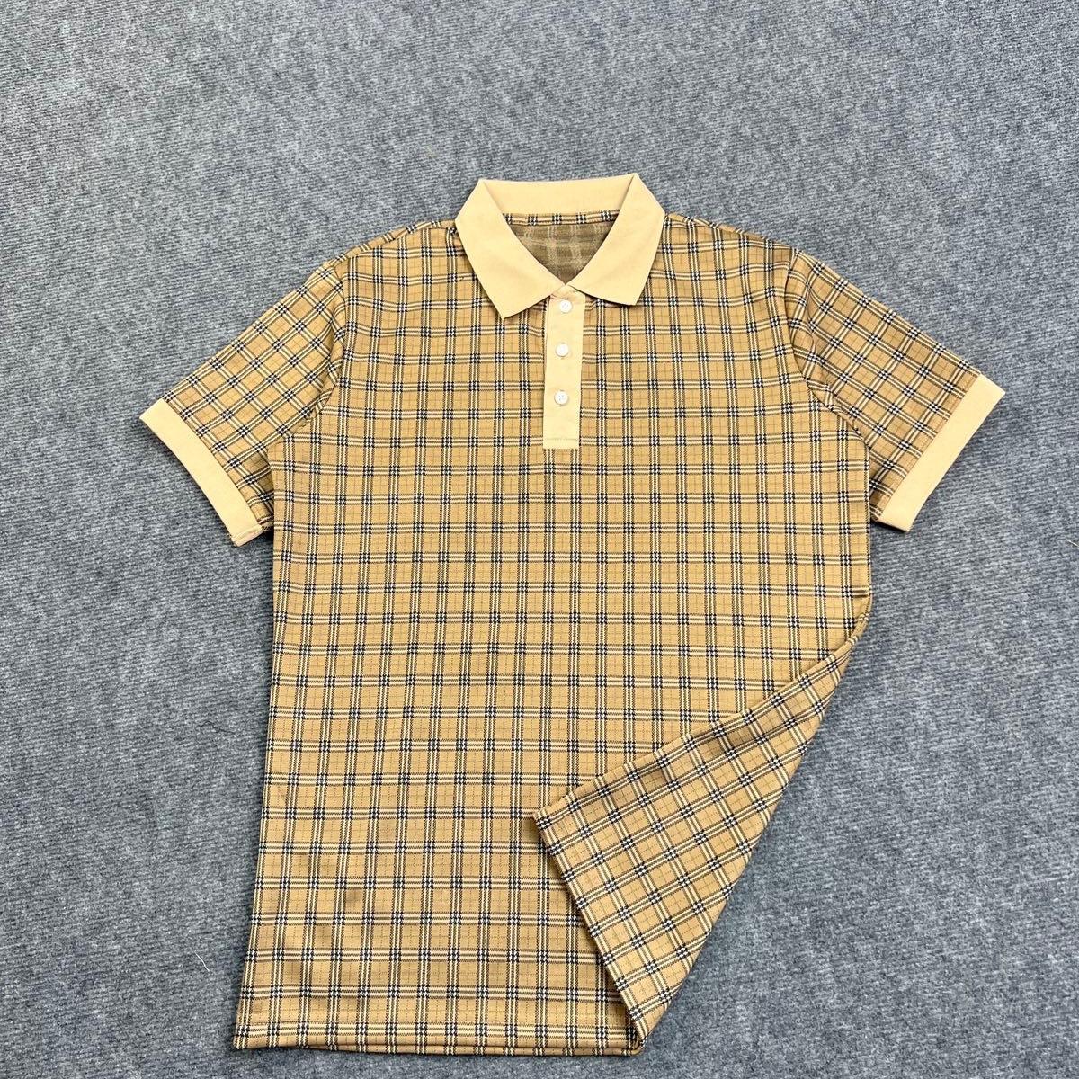 Áo Polo Thun Trụ Nam Hoạ Tiết Carro Umi Chéo - Cotton Co Dãn 4 Chiều - Cổ Tròn, Menswear Shirt Ngắn Tay Có Cổ-duoc-ban-tai-BB-STore 2023