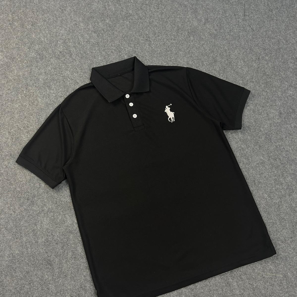 Áo Polo Nam Hoạ Tiết Thêu Hình Con Ngựa,Chất Cotton Gai ( 40-78kg ) Menswear Thun-duoc-ban-tai-BB-STore 2023