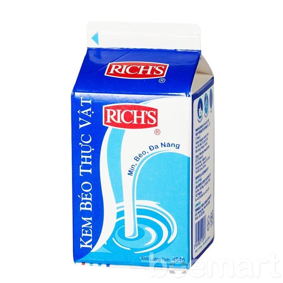 Kem Béo Thực Vật Rich's - Non Dairy Creamer 454g-duoc-ban-tai-Tạp hoá Ut hằng