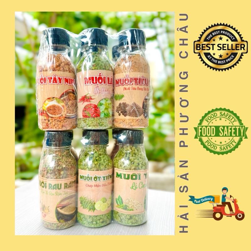 [HỎA TỐC] Set muối khô mix 6 vị chấm thịt hải sản trái cây đa năng-duoc-ban-tai-Hải Sản Phương Châu