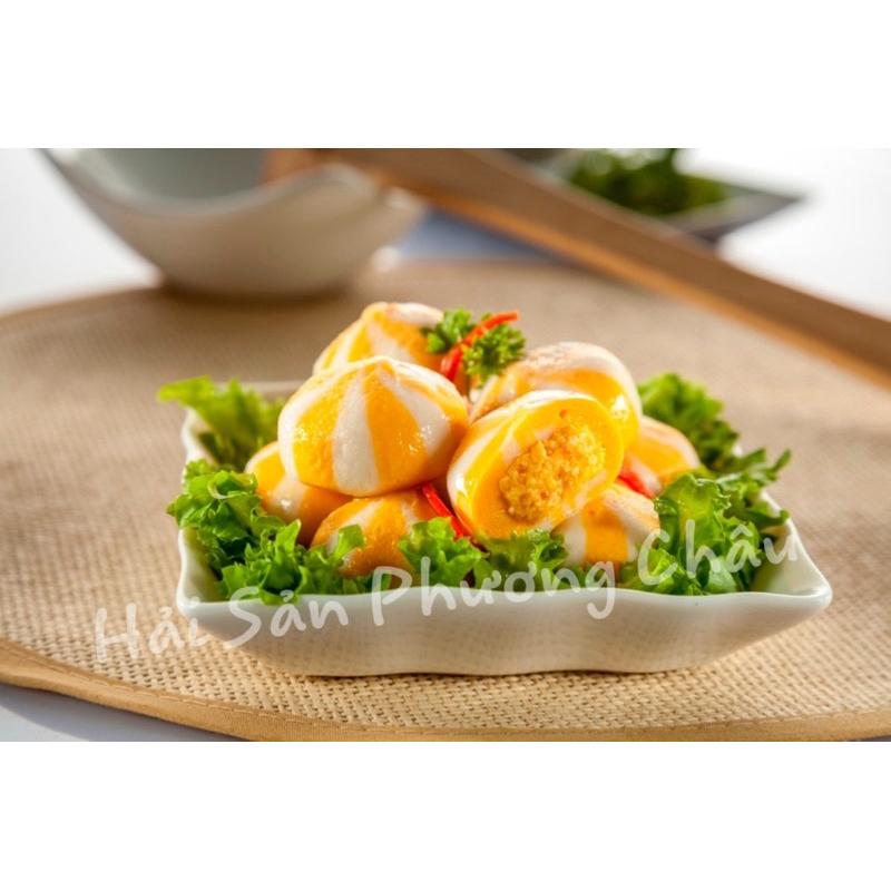 [HỎA TỐC SG] Cá viên nhân trứng nhím biển cao cấp CB Malaysia 500g - Sea Urchin Flavoured Ball-duoc-ban-tai-Hải Sản Phương Châu