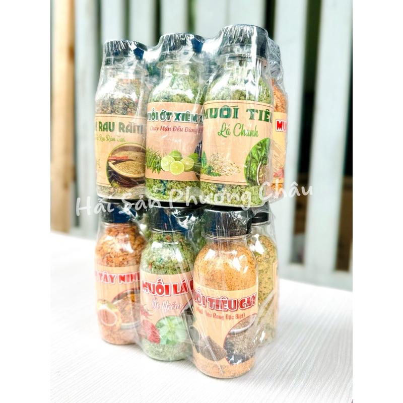 [HỎA TỐC] Set muối khô mix 6 vị chấm thịt hải sản trái cây đa năng-duoc-ban-tai-Hải Sản Phương Châu