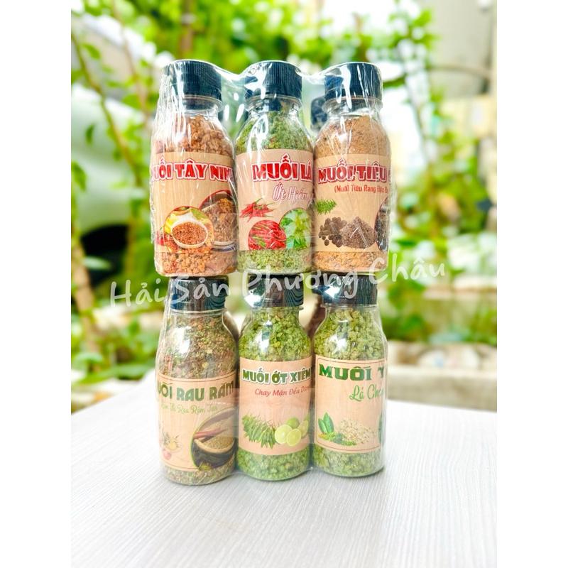 [HỎA TỐC] Set muối khô mix 6 vị chấm thịt hải sản trái cây đa năng-duoc-ban-tai-Hải Sản Phương Châu