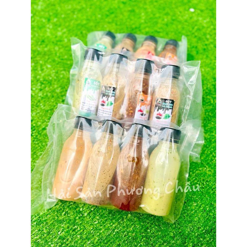[HỎA TỐC SG] Set muối chấm hải sản thịt lẩu nướng mix 4 vị sốt chấm ngon tuyệt-duoc-ban-tai-Hải Sản Phương Châu