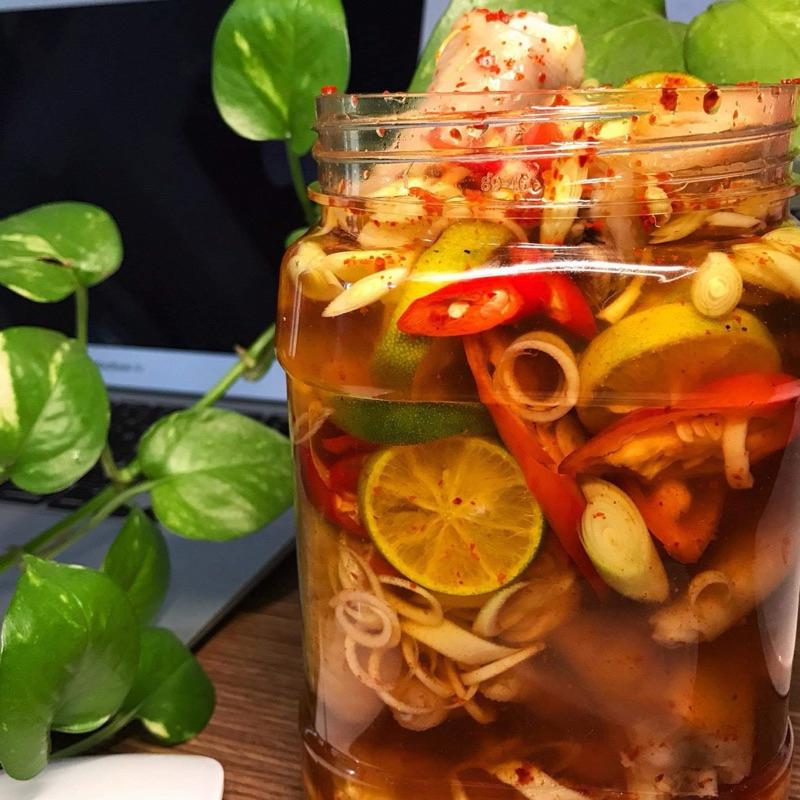 [HỎA TỐC SG] Chân gà sả tắc/chân gà sốt thái rút xương giòn ngon-duoc-ban-tai-Hải Sản Phương Châu
