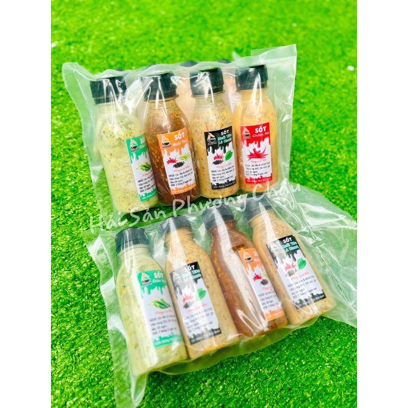 [HỎA TỐC SG] Set muối chấm hải sản thịt lẩu nướng mix 4 vị sốt chấm ngon tuyệt-duoc-ban-tai-Hải Sản Phương Châu