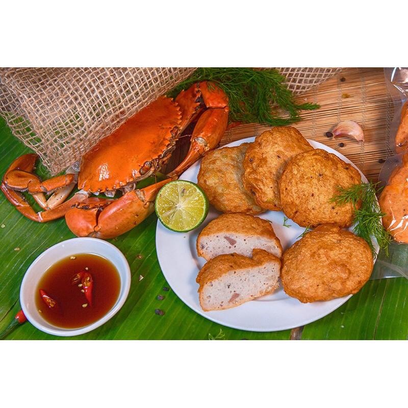 [HỎA TỐC SG] Chả cua bể Ước Lễ Hà Nội loại đặc biệt - nguyên liệu bún đậu mắm tôm 500g-duoc-ban-tai-Hải Sản Phương Châu