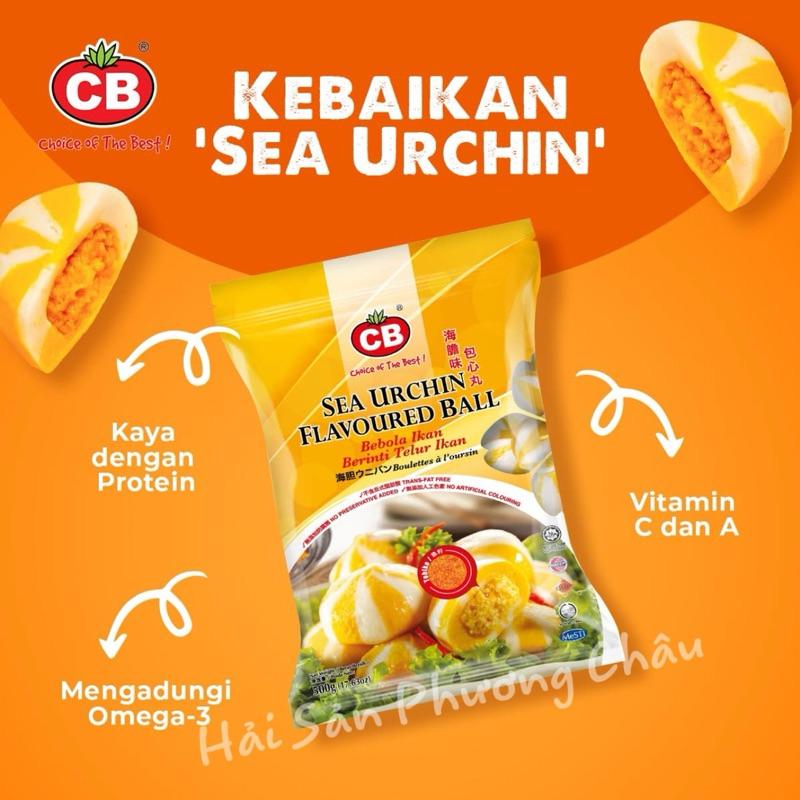 [HỎA TỐC SG] Cá viên nhân trứng nhím biển cao cấp CB Malaysia 500g - Sea Urchin Flavoured Ball-duoc-ban-tai-Hải Sản Phương Châu