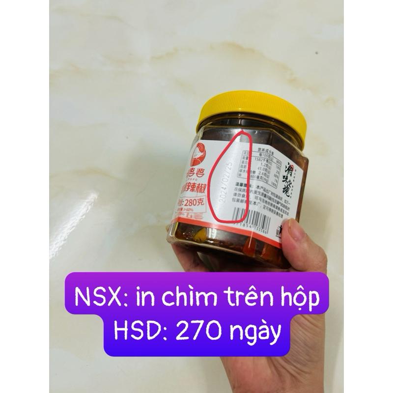 [HỎA TỐC SG] Ớt chưng dầu Hồ Nam cay thơm ngon tuyệt 280g-duoc-ban-tai-Hải Sản Phương Châu