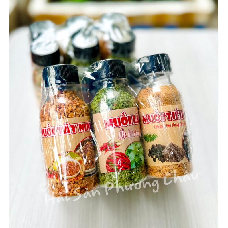 [HỎA TỐC] Set muối khô mix 6 vị chấm thịt hải sản trái cây đa năng-duoc-ban-tai-Hải Sản Phương Châu