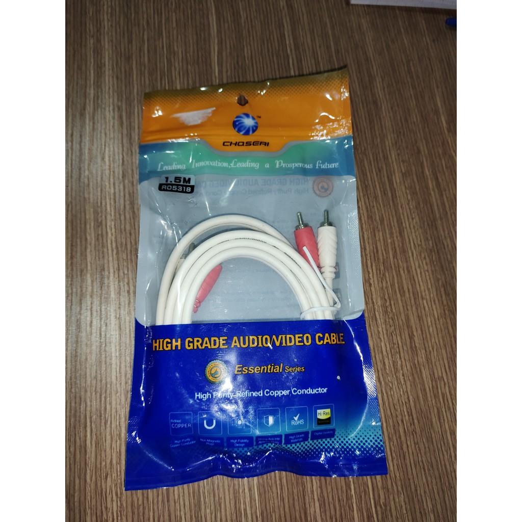 DÂY TÍN HIỆU 2 ĐẦU BÔNG SEN ( DÂY AV)-duoc-ban-tai-QUANG THUYÊN
