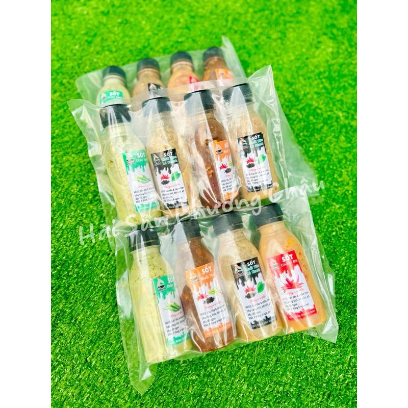 [HỎA TỐC SG] Set muối chấm hải sản thịt lẩu nướng mix 4 vị sốt chấm ngon tuyệt-duoc-ban-tai-Hải Sản Phương Châu