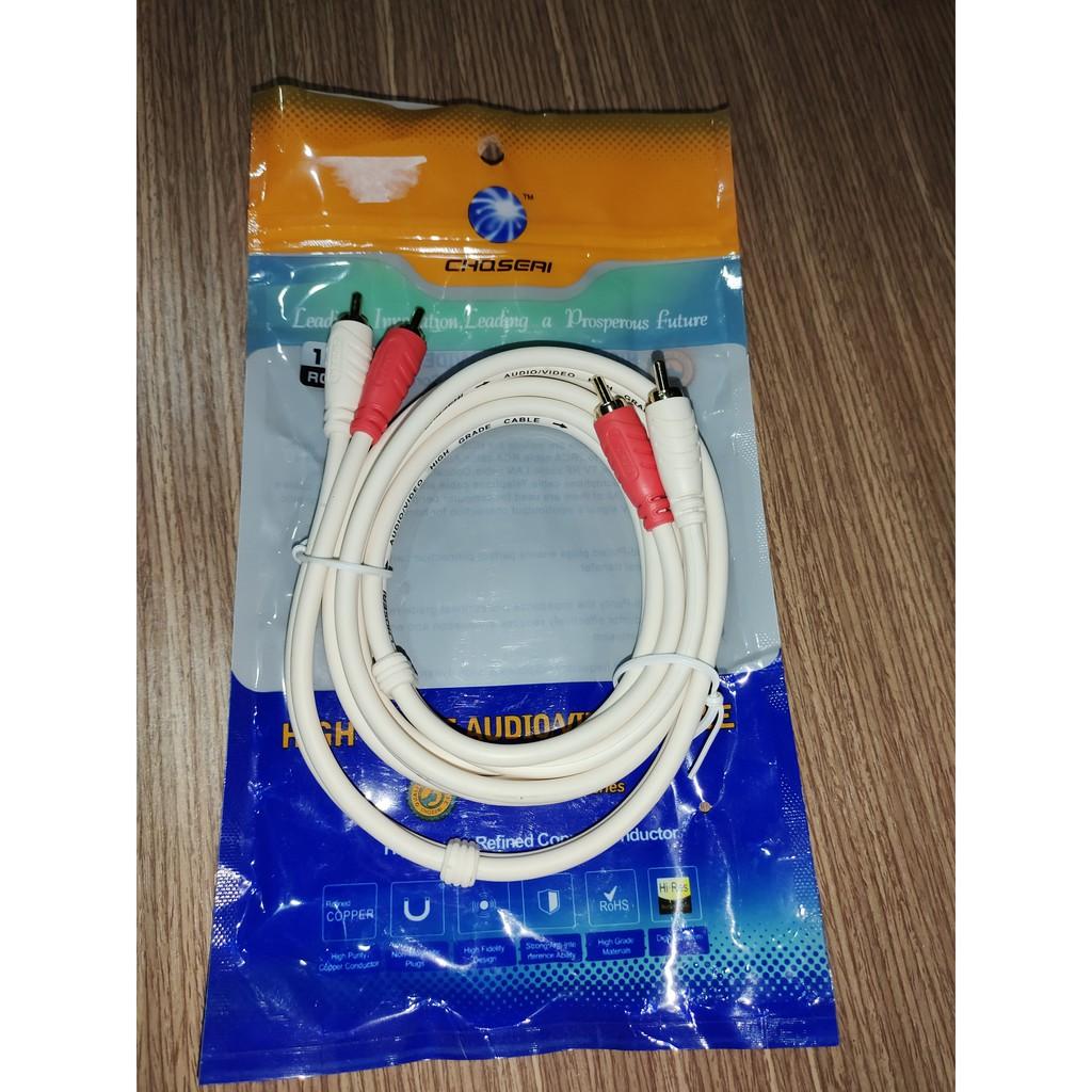 DÂY TÍN HIỆU 2 ĐẦU BÔNG SEN ( DÂY AV)-duoc-ban-tai-QUANG THUYÊN