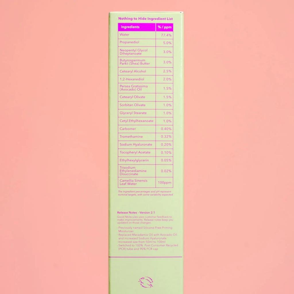 Kem dưỡng hàng ngày trọng lượng nhẹ Good Molecules| Lightweight Daily Moisturiser với thành phần thực vật thay thế silic-duoc-ban-tai-Offload Spa