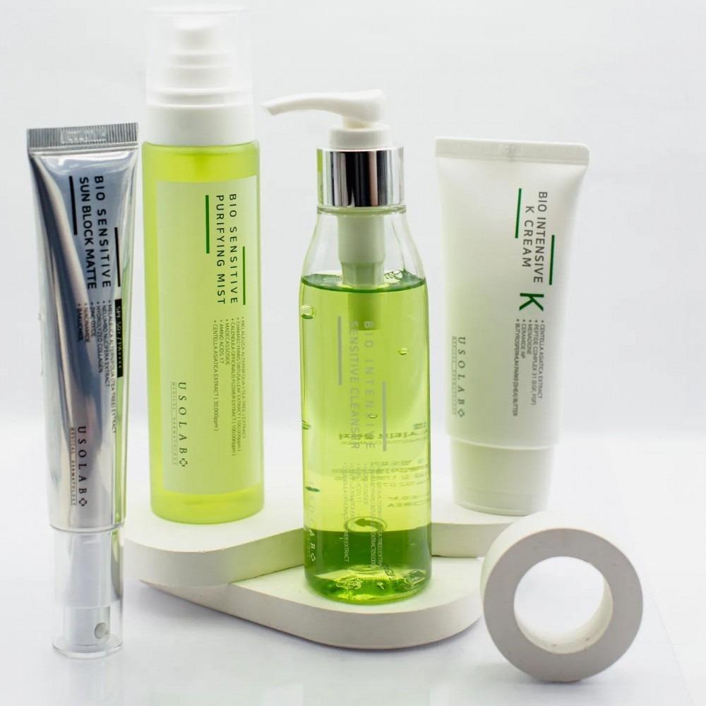 Sữa rửa mặt cho da dầu mụn USOLAB Bio Intensive Sensitive Cleanser giúp làm sạch sâu 150ml-duoc-ban-tai-Tiệm Nhà Mịn