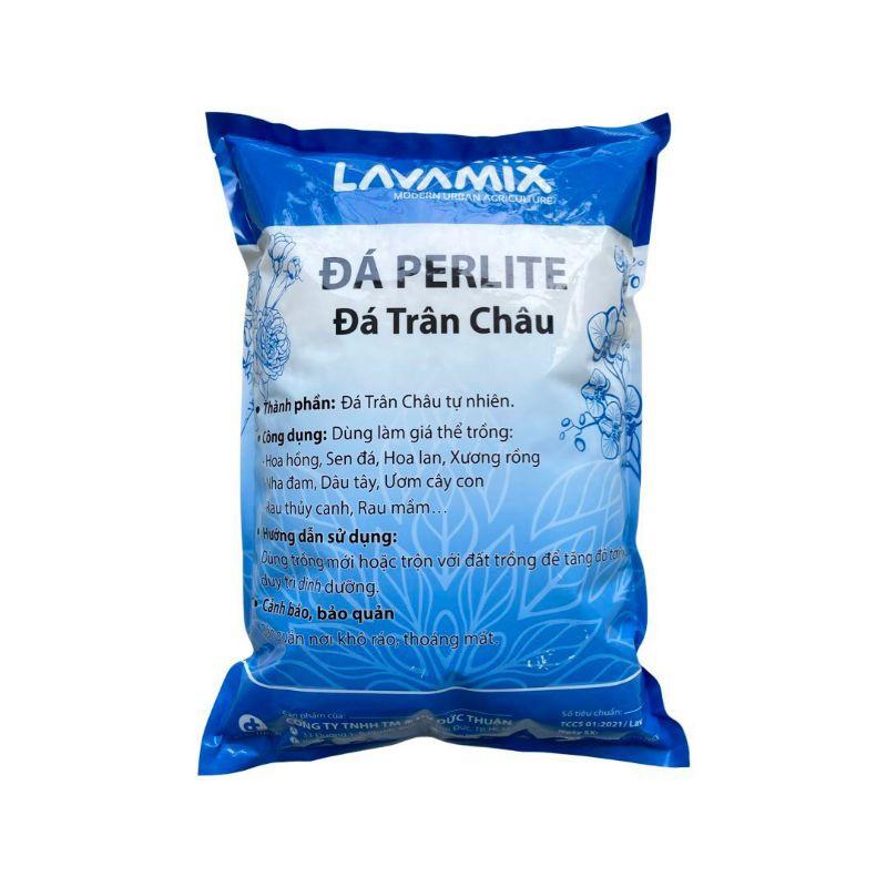 Đá perlite trân châu túi 5dm LAVAMIX trồng sen đá kiểng lá xương rồng nuôi kỳ đà-duoc-ban-tai-Vỉa Hè Garden