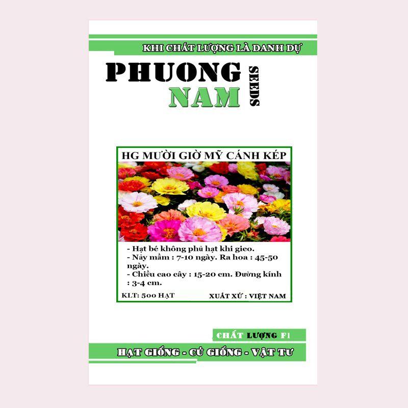 Hạt giống hoa mười giờ mỹ cánh kep túi 500 hạt chất lượng F1-duoc-ban-tai-Vỉa Hè Garden