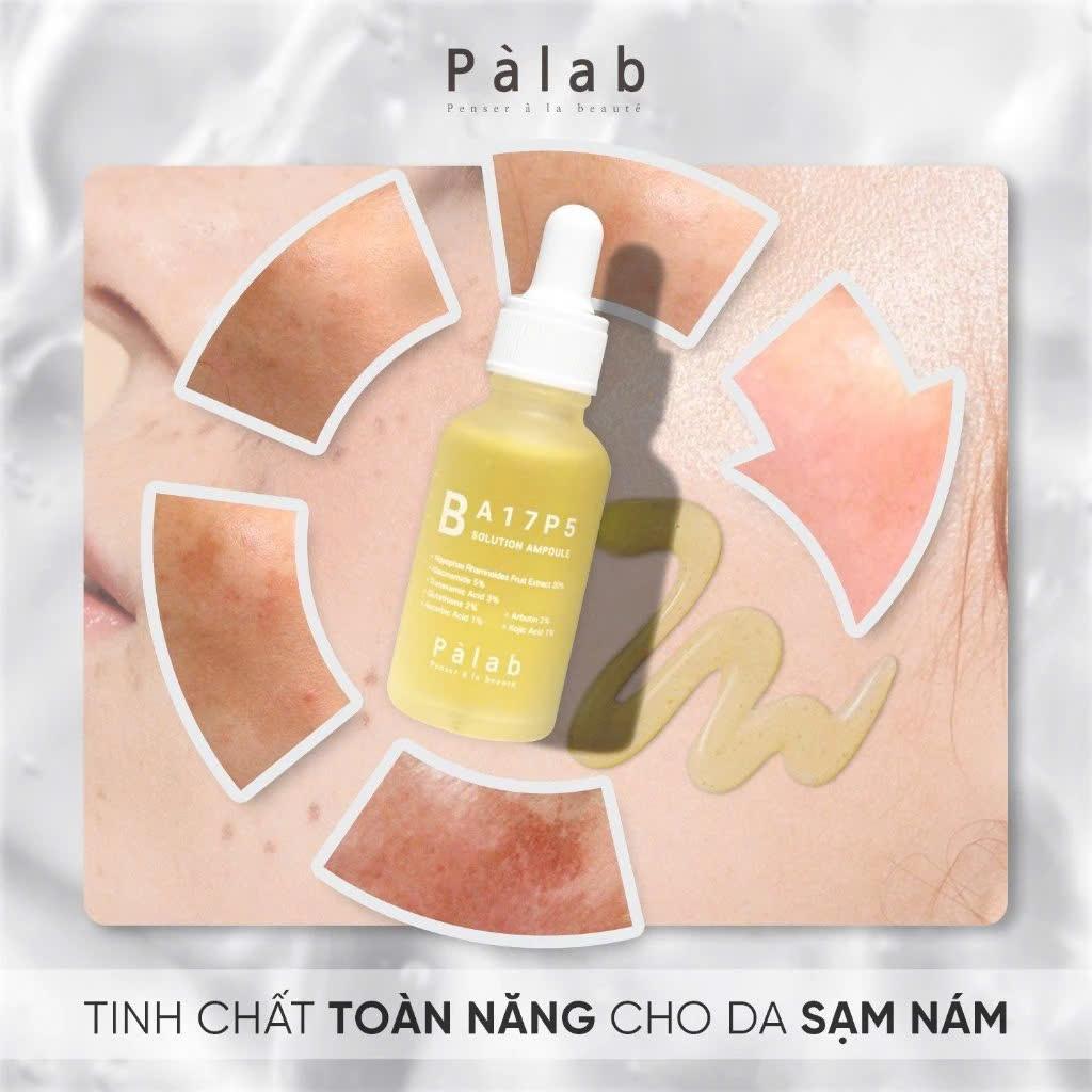 Tinh chất làm sáng da PALAB BA17P5 Solution Ampoule - Giúp mờ thâm sạm, nám và làm sáng da 30ml-duoc-ban-tai-Tiệm Nhà Mịn