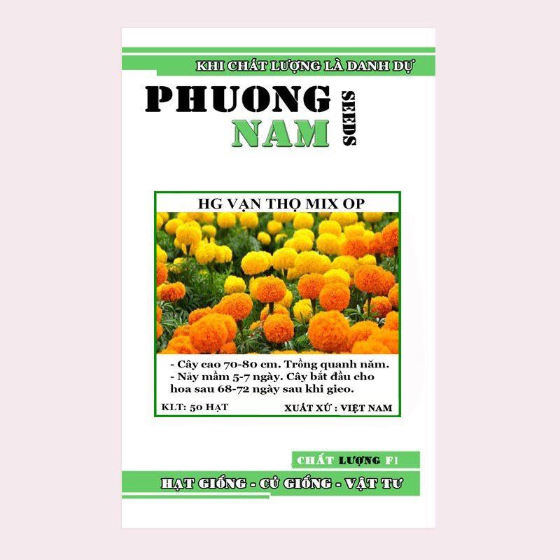 HẠT GIỐNG HOA VẠN THỌ CAO NHIỀU MÀU OP-duoc-ban-tai-Vỉa Hè Garden