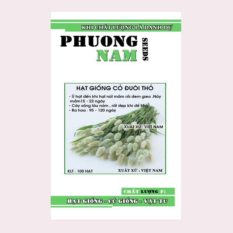 Hạt giống cỏ đuôi thỏ túi 100 hạt chất lượng F1-duoc-ban-tai-Vỉa Hè Garden