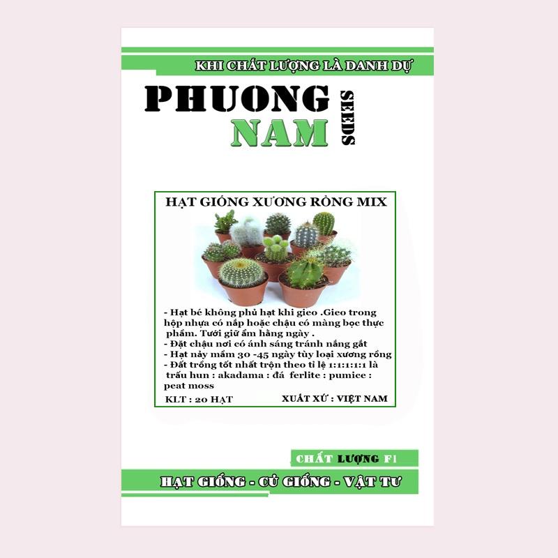 20H - HẠT GIỐNG XƯƠNG RỒNG MIX ĐỦ LOẠI-duoc-ban-tai-Vỉa Hè Garden